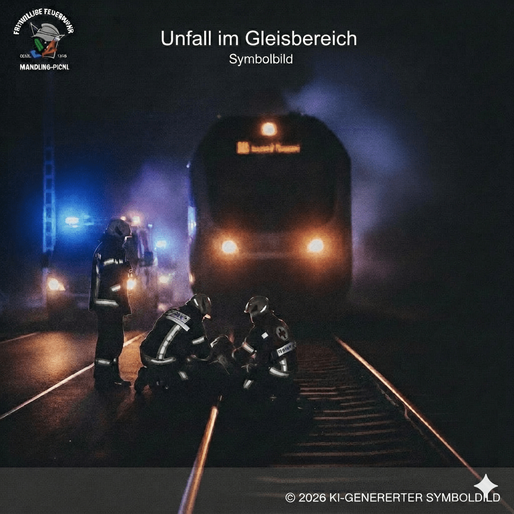 Unfall im Gleisbereich